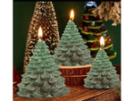 Bougie arbre de noël bougie boîte de noël décorative