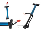 Pompă de picior pentru biciclete din aluminiu cu furtun pompă de mână ușoară