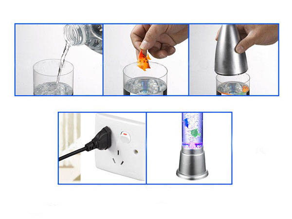 Fishes water lamp 100 cm