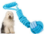 Dog toy chew tug rope strong long