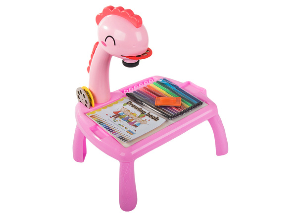 Zpětný projektor kreslicí stůl tabule fixy pro děti fixy