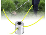 Aluminium vein head for brushcutters petrol trimmers grass trimmer vein
