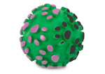 Squeaky câine jucărie teether minge cauciuc culori