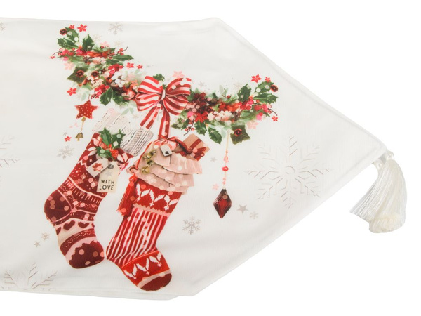 Christmas table runner for christmas eve 205x35cm