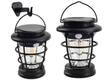 Solar camping lantern led garden lantern usb dusk motion sensor