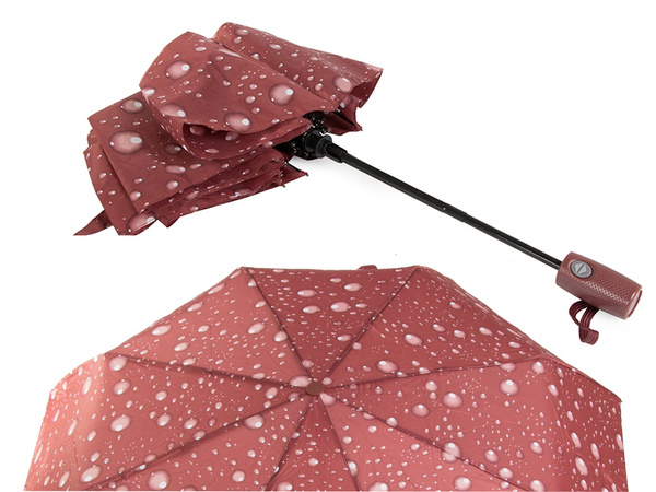 Parapluie pliant parapluie automatique fibre de femme