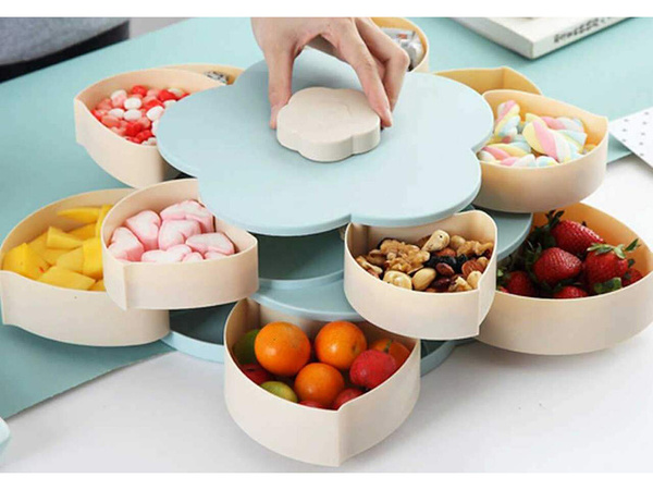 Organiseur de bijoux rotatif 2 en 1 avec support pour téléphone portable