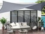 Sunshade dreptunghiular grădină impermeabil naviga 4x3m copertină