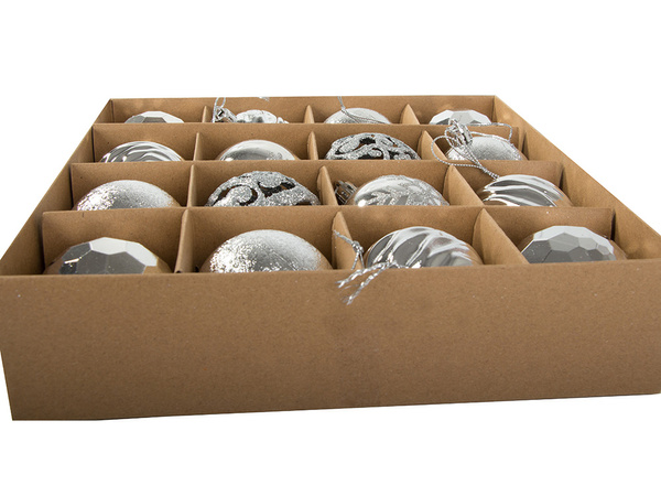 Choinka bombas para choinka 6cm set de 16 bombas decoración holy holiday designs