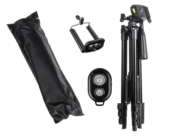 Trípode mando a distancia bluetooth soporte para teléfono