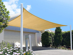 Toldo parasol rectangular jardín vela impermeable 4x3m