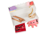 Desk organiser desk cabinet shelves bookcase