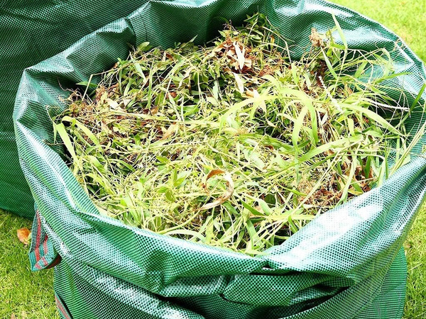 Garden bag bag garden leaf catcher grass container 120l strong large