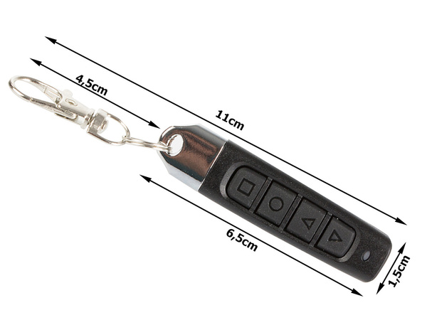 Universal key fob self-copying gate fob
