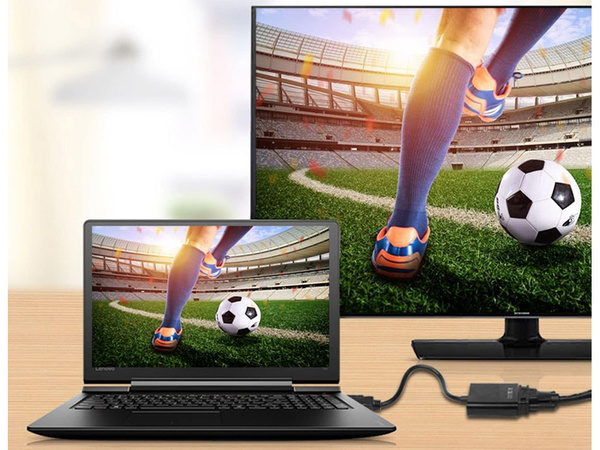 Konverter adapter hdmi zu vga d-sub kabel schwarz