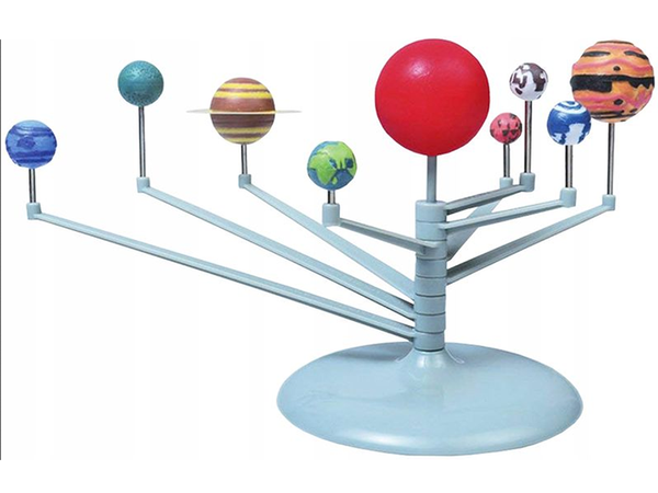Loominguline maalikomplekt päikesesüsteem hariduslik mudel planeedid 3d