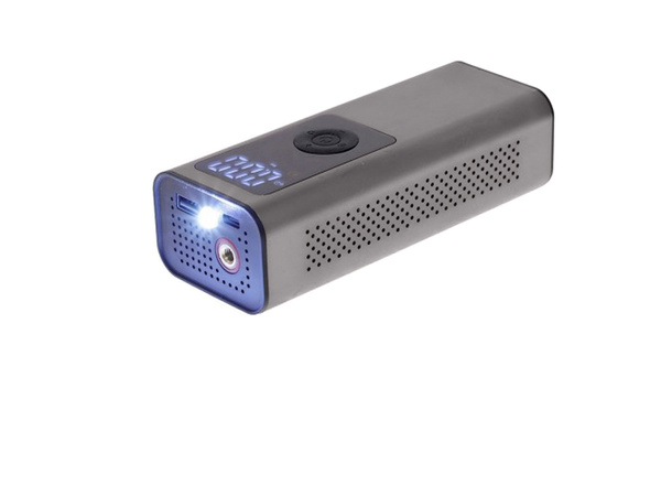 Batteriepumpe für fahrrad auto elektrischer kompressor 10 bar lcd