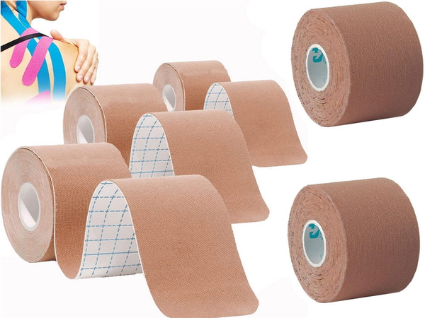 Cinta kinesiologica tejpy tejp plasters kinesiotaping sports pro 5m