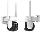Saulės kamera wifi ip lauko rotacinė kamera wifi priartinimo judesio detektorius ip66