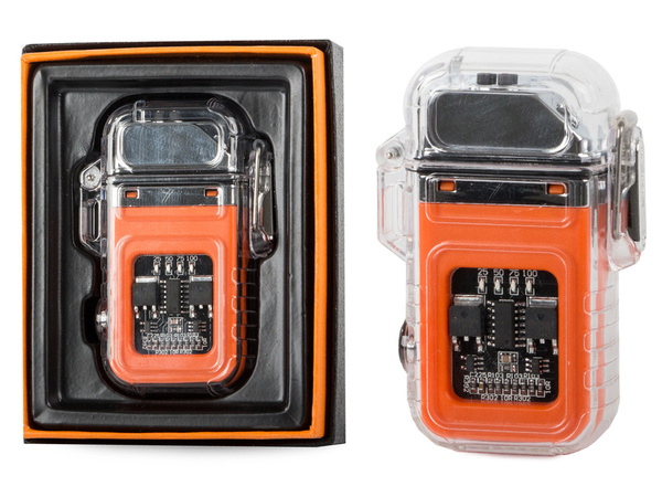 Briquet plasma avec lampe led électrique usb