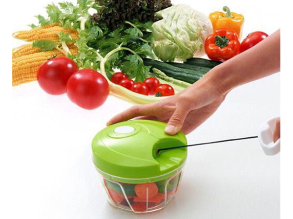 Picadora de verduras cebolla ajo hilo picador