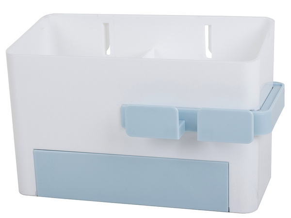 Organizador baño papelera secador