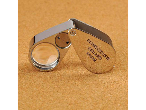 Jubiler's lunge lunge foldable 2led 30x 21mm