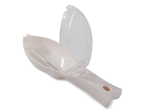 Fish scraper peeler scallion knife container