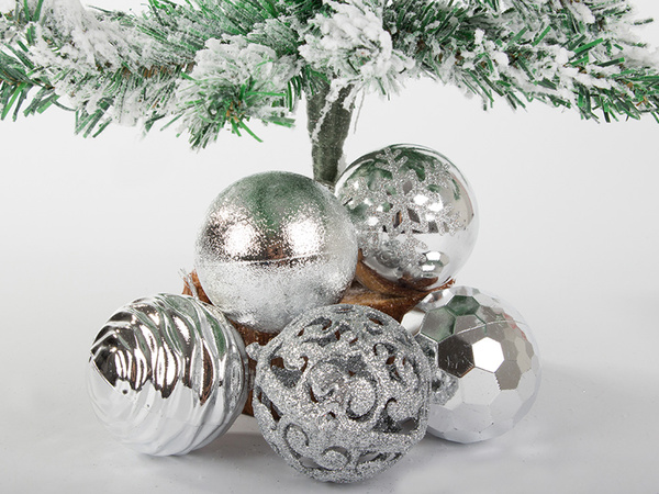 Choinka bombes pour choinka 6cm set of 16 pc bombes decoration holy holiday designs