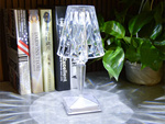 Stolová lampa led crystal rgb diaľkové ovládanie usb