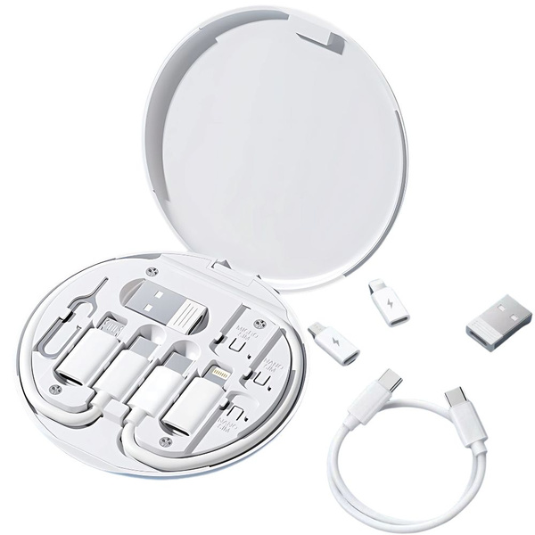 5-in-1 adapteru komplekts usb-c micro usb a tipa telefonam atakā