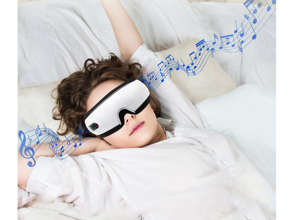 Ochi masager cu încălzire bluetooth 3 moduri