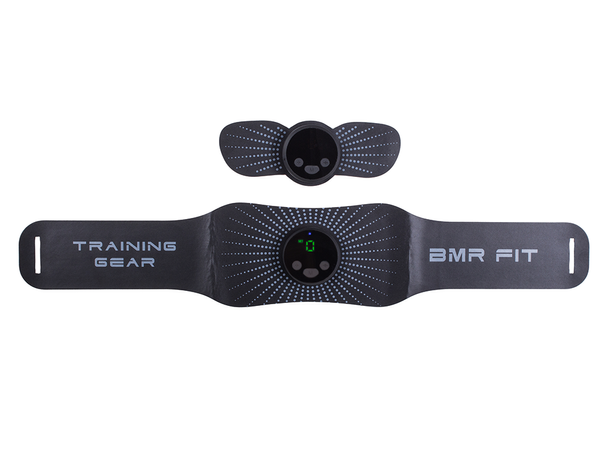 Electrostimulator abdominal muscle massager ems