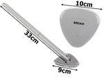 Escobilla de silicona para inodoro