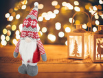 Weihnachten ghost ghost telescope reguised legs 50 - 70cm