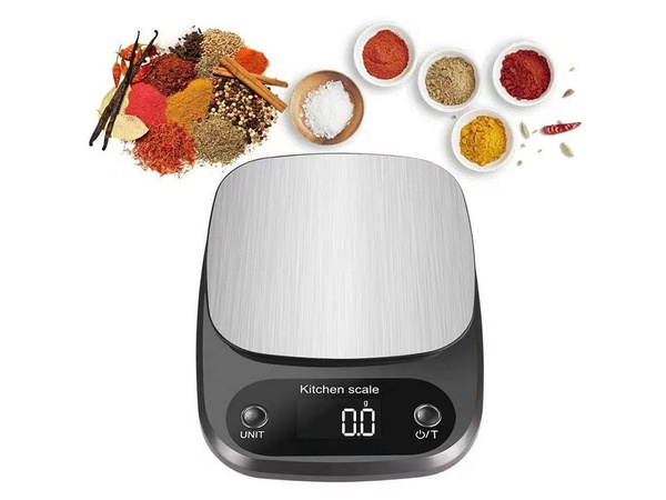 Pesas electronicas de cocina lcd hogar precisión exacta hasta 3 kg 0,1 g