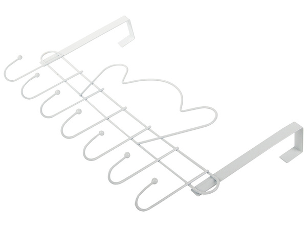 Durvju pakaramais drēbju pakaramie dvieļu pakaramie neinvazīvie 7 āķi