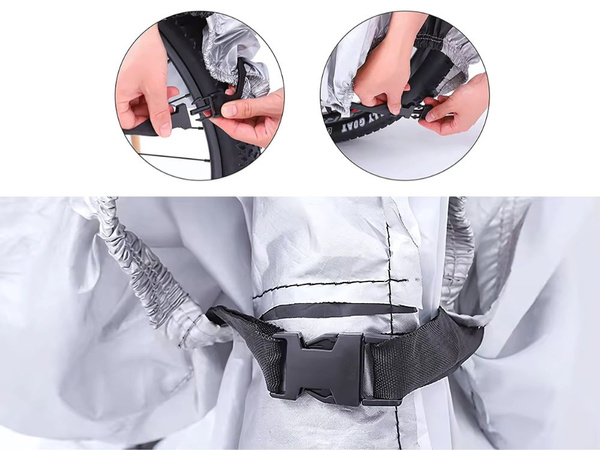 Housse de protection pour vélo 200x110 cm solide