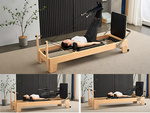 PILATES EXERCISE BED REFORMER FITNESS TRAINING DEVICE