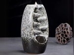 Kominek zapachowy ceramiczny wodospad kadzidło aromaterapia + 10 knotów