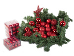 Têtes de sapin de noël 6/4/3 cm kit 100 pièces