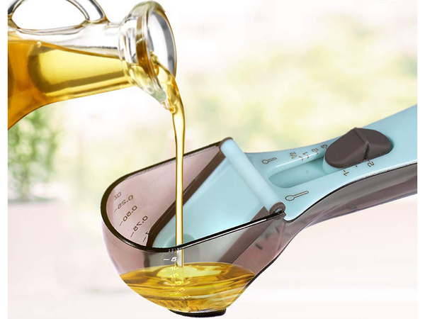 Adjustable kitchen measuring spoon 2 pcs