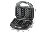 6v1 opékač toaster vaflová pekáč donuty výměnné desky 850 w nepřilepující