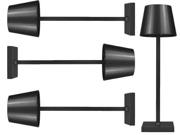 Masă lumina de noapte lampă tactilă 3 pas înalt wireless usb