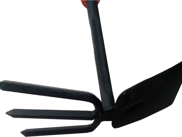 Garden hoe two-sided shovel claw rake hand digger for plants