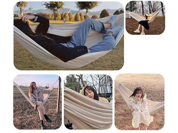 Single-space material hammak 200x80 cover boho tasche mit seilenha