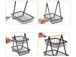 Étagère de cuisine organisateur de cuisine avec panier