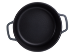 Casserole plateau de cuisson couvercle 4l induction aluminium