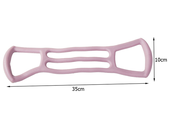 Thigh fitness rubber exercise expander