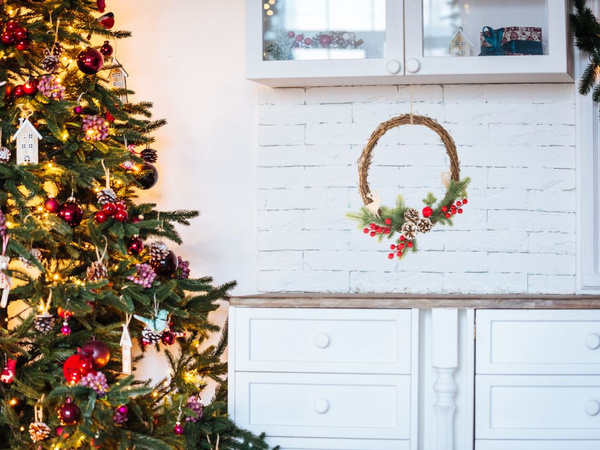 Weihnachtsdekoration girlande türdekoration wanddekoration weihnachtsdekoration